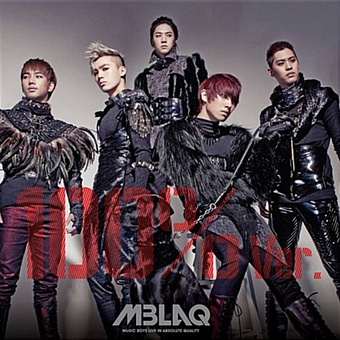 엠블랙 (MBLAQ) - 100% Ver [4th Mini Album]