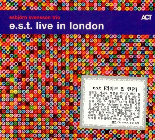 [수입] E.S.T. - E.S.T. (Live In London) [2CD][디지팩]