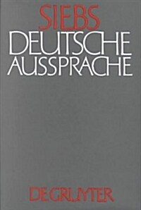 Deutsche Aussprache (Hardcover, 19, 19. Umgearb. Au)