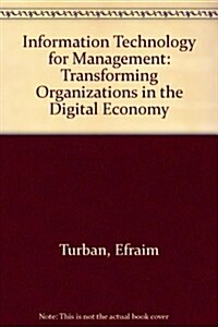 Information Technology for Management (International Ed, Hardcover)