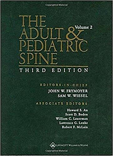 [중고] The Adult and Pediatric Spine (Hardcover, 3rd)