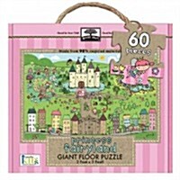 Green Start Princess Fairyland Giant Floor Puzzle: Earth Friendly Puzzles with Handy Carry & Storage Case (Other)