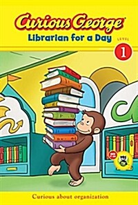 Curious George Librarian for a Day (Cgtv Early Reader) (Paperback)