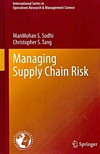 Managing Supply Chain Risk (Hardcover)