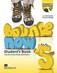 [중고] Bounce Now 5 - Student｀s Book (Book + CD + Home Study Worksheets)