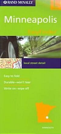 Rand McNally Easyfinder Minneapolis, Minnesota (Paperback, LAM)