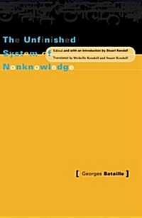 Unfinished System of Nonknowledge (Paperback)