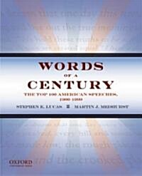 [중고] Words of a Century: The Top 100 American Speeches, 1900-1999 (Paperback, Revised)