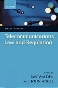 Telecommunications Law And Regulation (Paperback, 2nd)