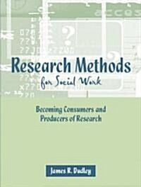 Research Methods For Social Work (Paperback)