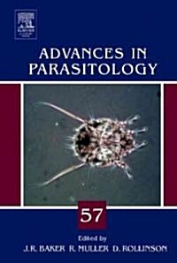 Advances in Parasitology: Volume 57 (Hardcover)