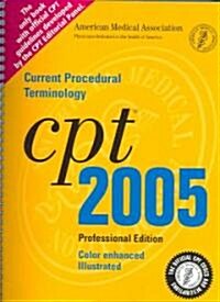 CPT 2005 Professional Edition (Paperback, Spiral)
