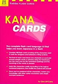 Japanese Kana Cards Kit: The Japanese Flash Card Kit That Helps You Learn Japanese Hiragana and Katakana Characters in a Flash! (Paperback, Book and Kit)