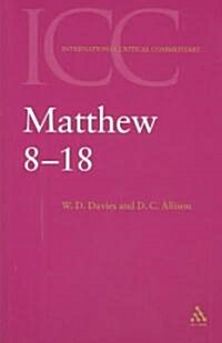 Matthew 8-18 : Volume 2 (Paperback)