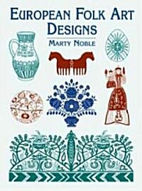 European Folk Art Designs (Paperback)
