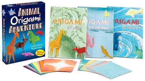 Animal Origami Adventure: An Origami Safari in a Box! (Boxed Set)