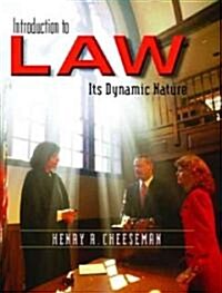 [중고] Introduction to Law: Its Dynamic Nature (Paperback)