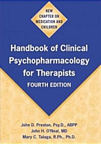 Handbook Of Clinical Psychopharmacology For Therapists (Hardcover, 4th)