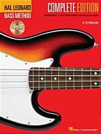 Hal Leonard Bass Method - Complete Edition: Books 1, 2 and 3 Bound Together in One Easy-To-Use Volume! (Paperback + Audio Online, 2, Revised)