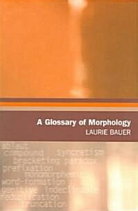 A Glossary Of Morphology (Paperback)