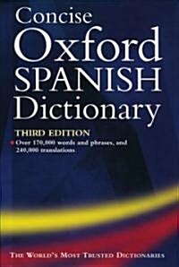 The Concise Oxford Spanish Dictionary (Hardcover, 3rd)