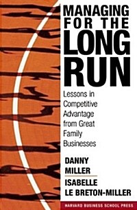 Managing for the Long Run: Lessons in Competitive Advantage from Great Family Businesses (Hardcover)