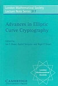Advances in Elliptic Curve Cryptography (Paperback)