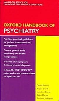 Oxford Handbook of Psychiatry (Paperback)