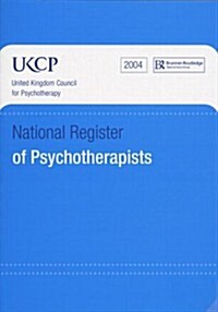 National Register of Psychotherapists 2004 (Paperback)