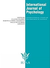 Environmental Perception and Cognitive Maps : A Special Issue of the International Journal of Psychology (Paperback)