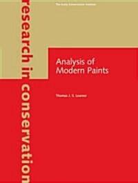 Analysis of Modern Paints (Paperback, 2004)