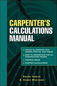 Carpenters Calculations Manual (Paperback)