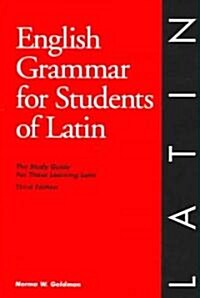 English Grammar for Students of Latin (Paperback, 3rd)