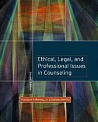 Ethical, Legal, and Professional Issues in Counseling (Paperback, 2, Revised)