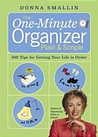 The One-Minute Organizer Plain & Simple (Paperback)