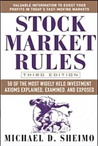 Stock Market Rules (Paperback, 3rd)