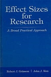 Effect Sizes For Research (Hardcover)