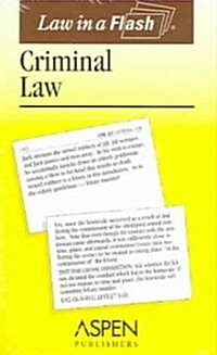 Criminal Law (Cards)