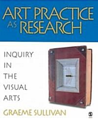 Art Practice as Research: Inquiry in the Visual Arts (Paperback)