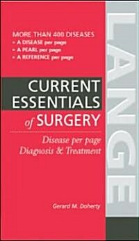 Current Essentials of Surgery (Paperback)