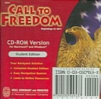 Holt Call To Freedom (CD-ROM, Student)