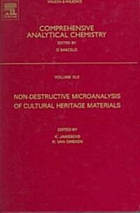 Non-Destructive Micro Analysis of Cultural Heritage Materials (Hardcover)