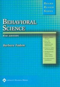 Behavioral science 4th ed