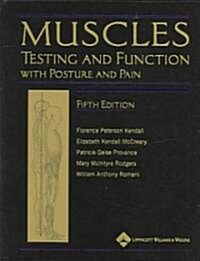[중고] Muscles: Testing and Testing and Function, with Posture and Painfunction, with Posture and Pain [With CDROM] (Hardcover, 5)