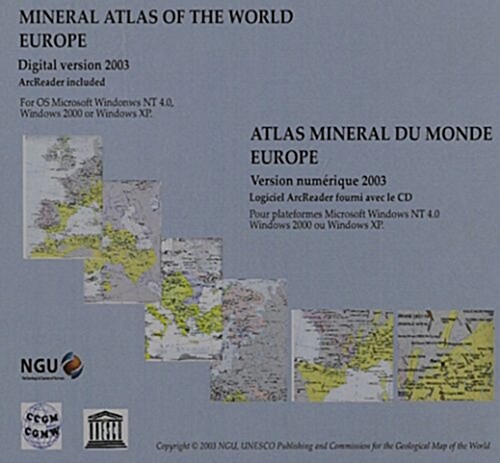 Mineral Atlas Of The World (Hardcover, CD-ROM)