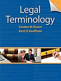 Legal Terminology (Paperback, 6th, Spiral)