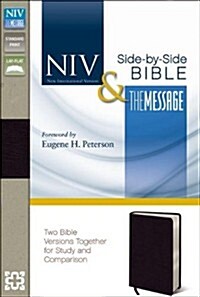 Side-By-Side Bible-PR-NIV/MS (Bonded Leather)