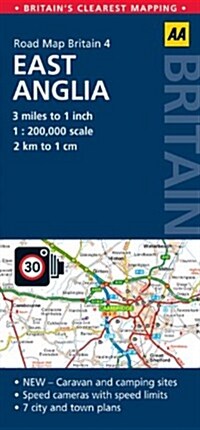 Aa Road Map Britain (Map, FOL)