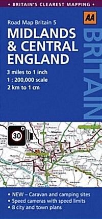 Aa Road Map Britain (Map, FOL)