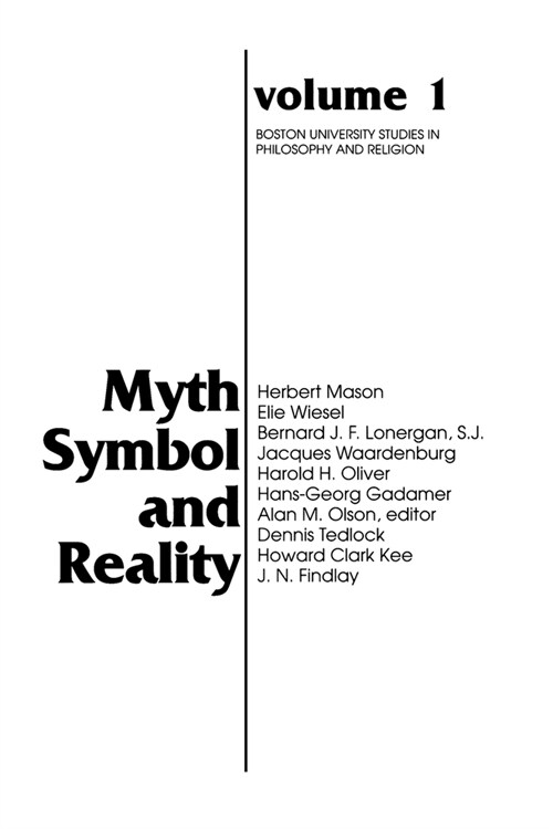 Myth, Symbol, And Reality (Paperback)